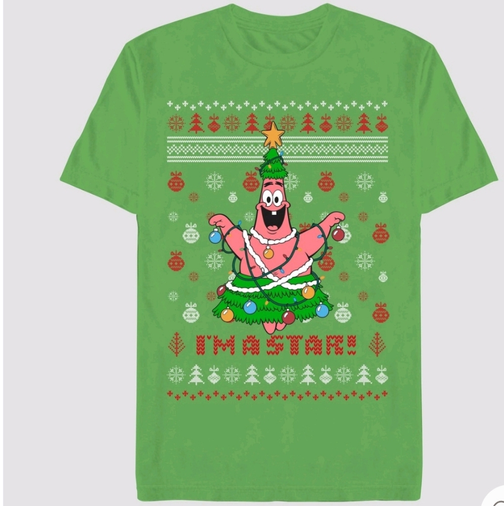 SpongeBob Squarepants Christmas tshirt